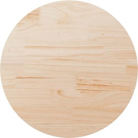 vidaXL tömör fenyőfa asztallap Ø90 x 2,5 cm