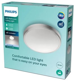 Philips - LED Fürdőszobai mennyezeti lámpa DORIS LED/17W/230V 4000K IP44