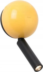 Faro Press Led fali lámpa sárga 6W, forgókarral, modern dizájnnal