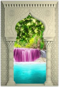 Poszterek 80x120 Színes vízesés