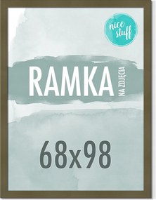 Képkeret 68x98 98x68 Képkeret Poszter Képkeret Zöld Olíva