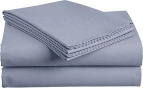 Pamut lepedő 140x240 cm világoskék, 100% pamut