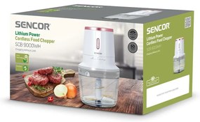 Sencor SCB 9000WH akkus élelmiszer aprító