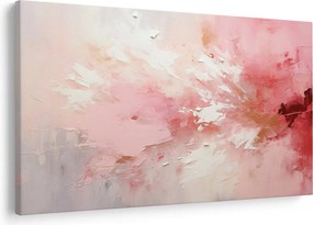 Kép - Rózsaszín absztrakt (90x60 cm)