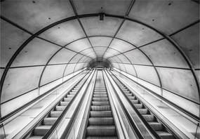 Flizelin fotótapéta Eszkalátor Perspektíva szimmetria 350x250 +ragasztó