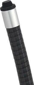 Juskys Yoro rattan négyzet alakú asztal 60 cm - fekete