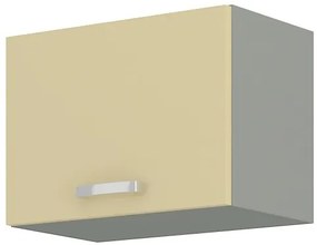 Felső konyhaszekrény Kelyn 50 GU 36 1F (fényes krém + szürke). 1032754