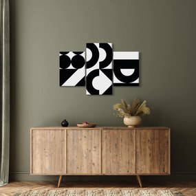 Kép - Geometriai absztrakció N⁰2 (90x60 cm)