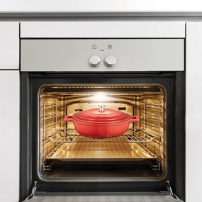 Indukciós tűzhelyhez alkalmas rozsdamentes acél edény Bordeaux – Tescoma