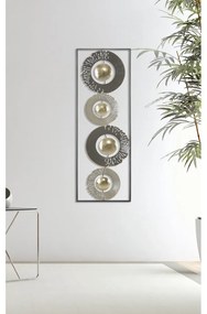 Ring fém fali dekoráció, 31 x 89,5 cm - Mauro Ferretti