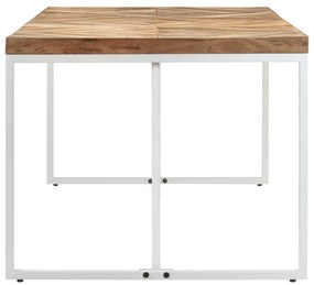 Tömör akácfa és mangófa étkezőasztal 180 x 90 x 76 cm