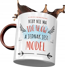 Bordó Bögre Modellnek Nincs Tökéletes Ajándék Nyomtatott Fotóval