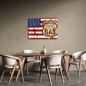 Kép - Vintage zászló (70x50 cm)