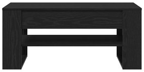 Dohányzóasztal Musta tammi 102 x 55 x 45 cm Faanyag
