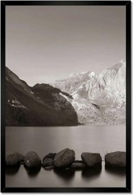 Poszterek keretben 40x60 Hóhegy Yosemite-ben