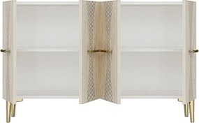 Slim 120 - White, Travertine