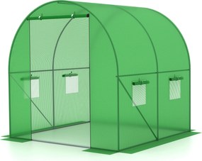 Nagy Kerti FĂłlia AlagĂșt FĂłlia ĂveghĂĄz Paradicsom SĂĄtor ZöldsĂ©gek 2x2m