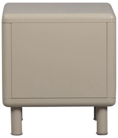 Bézs fém éjjeliszekrény Rune – WOOOD