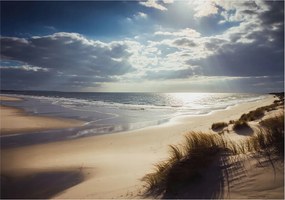 Fotótapéta Flizelin Fal a Hálószobába Sugárzó szegély 208x146 Ragasztó