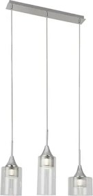 Rabalux beltéri led függeszték 15w 1200lm 4000k króm/átl. candice