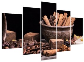 Illatos fűszerek képe (150x105 cm)