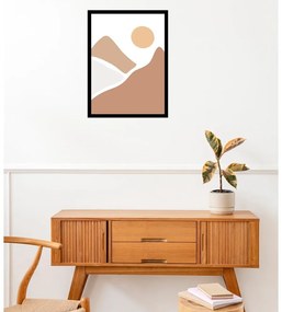 Poszter 29x41 cm Mountains – Veronika Boulová