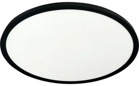 LED mennyezeti lámpatest LED/32W/230V 3000/4000/6500K átm. 40 cm fekete