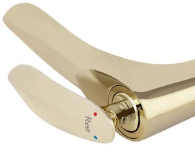 Fürdőszobai csaptelep Rea Orbit Low Gold
