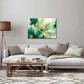 Kép - Zöld absztrakció (70x50 cm)
