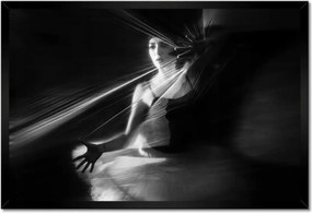 Poszterek keretben 60x40 Balett balerina tánc