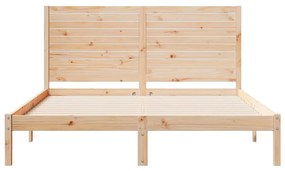 tömör fa extra hosszú ágykeret matrac nélkül 140 x 210 cm