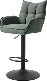 Unique-Furniture Marilla bár szék zöld sima szövet 54840005