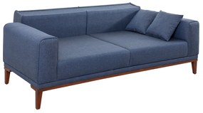Ülőgarnitúra 3+1 Lesana (sötétkék). 1072789