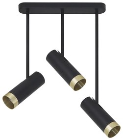 Spotlámpa PORTO 3xGU10/10W/230V fekete