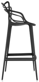 Masters bárszék, 75 cm magas, több szénben - Kartell szín: fekete