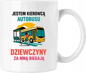 Bögre Lányok Futnak Sofőr Fehér 330ml