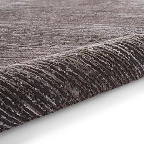 Sötétszürke mosható szőnyeg újrahasznosított szálakból 120x170 cm Flores – Think Rugs