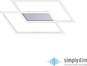 Paul Neuhaus INIGO 8192-55 Süllyesztett mennyezeti lámpa 2x12W/LED 3000K 1550LM IP20