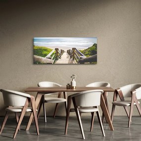 Kép - Bejárat a strandra (120x50 cm)