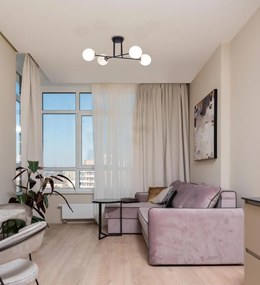 KAJA K-4914 ISLA Fekete Színű Mennyezeti Lámpa 4xE14 10W IP20