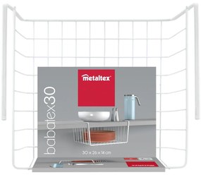 Függő acél konyhai kosár – Metaltex