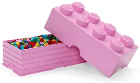 Világos rózsaszín tárolódoboz - LEGO®