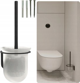 Wc Kefe Zen Fekete Fürdőszoba Üveg Edzett Loft Üveg