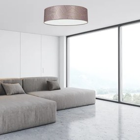 Mennyezeti lámpa ZIGGY 3xE27/60W/230V rózsaszín/arany