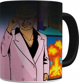 Mágikus Bögre Nyomott Mintával Wadovice Pápa Karol JP2 Ajándék Bögre