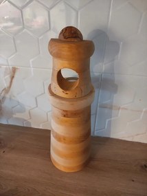Gyertyatartó Fa világítótorony