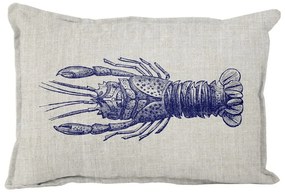 Lobster lenvászon párna,50 x 35 cm - Really Nice Things