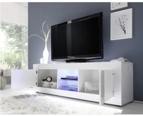 NERILA fehér TV-állvány