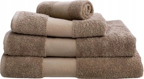 Frottír törölköző 100% Nedvszívó Pamut 450g Olima Classic 70x140 Bézs Capucino