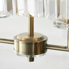 Endon 110539 - CHESTERFIELD láncos csillár 4xE14/6W/230V sárgaréz